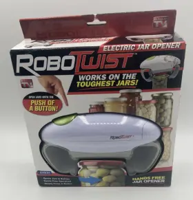 Robotwist AS SEEN ON TV Robo Twist Electric Jar Opener Touch