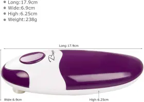 BSI-0301E-15-15 BANGRUI Kitchen Automatic Safety Cordless Tin #2