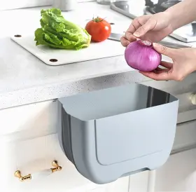 768477656693 BANYAKONG Folding Mini Trash Kitchen Cabinet