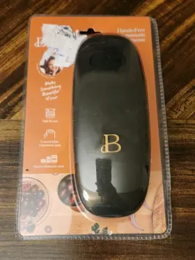Beautiful-drew Barrymore 72891a Hands-free Automatic Battery Powered Can Opener Black Beautiful-drew Barrymore 72891a Hands-free Automatic Battery Powered Can Opener Black