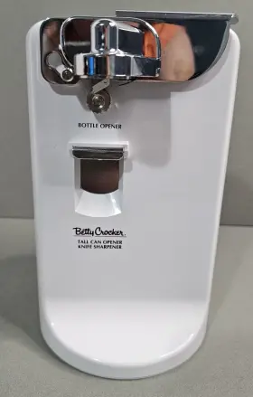 BC-1104 BETTY CROCKER Tall Bottle Opener Knife Sharpener #2