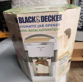 178636 BLACK DECKER Lids Automatic Jar Opener Countertop