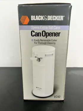 EC42 BLACK DECKER Electric Opener Opens Tall