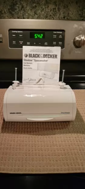 EC700 BLACK DECKER Slimline Spacemaker Opener Knife Sharpener