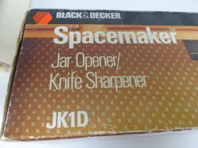 JK1D BLACK DECKER Spacemaker Jar Opener Knife Sharpener #3