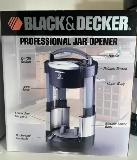 JW200BM BLACK DECKER Lids Electric Jar Opener #3