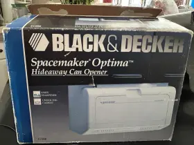 Black Decker M9535 And Under Cabinet Spacemaker Can Opener Knife Sharpener Ec900 New