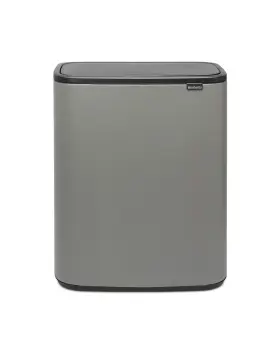 221460 BRABANTIA Touch Top Inner Buckets Mineral Concrete