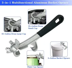 744110278491 BUCKET Drum Wrench Opener Tool Gallon #2