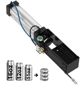 CRUSHER-002 SODA Smasher Seltzer Beer Recycling Tools