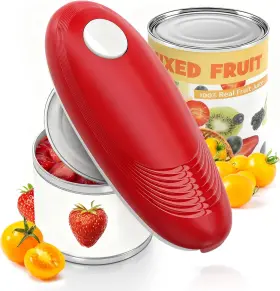 Brilam 313037850853 Electric Can Opener Food Safe Automatic With Smooth Edge Open Your