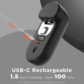 313044793785 CANSLAB Turbo Electric Opener Auto Shut Usb Lcd #3