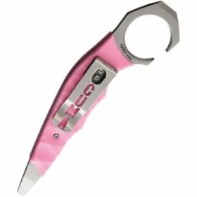 CU003 CUMA SURVIVAL SCHOOL Beer Tool Pink Handle Bottle