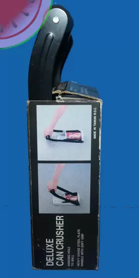 BW-200 DELUXE Crusher Wall Mount Recycling Soda #3