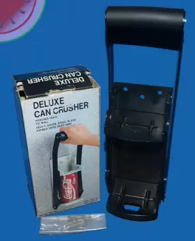 BW-200 DELUXE Crusher Wall Mount Recycling Soda