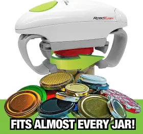 7321 EMSON Robotwist Jar Opener Automatic Deluxe Torque #3