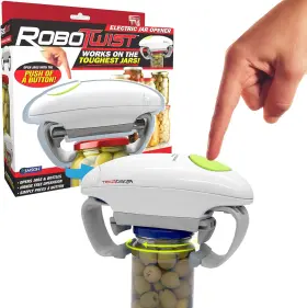 7321 EMSON Robotwist Jar Opener Automatic Deluxe Torque