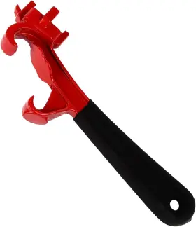 Funnytek Lql-bv-250601 3 In-1 Bucket Opener Tool 5 Gallon Aluminum Bung Wrench Paint Can Lid Ope