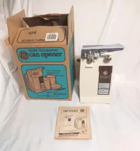 EC33CA GE Electric Opener Knife Sharpener Riginal Box