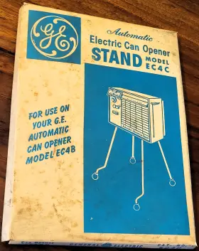 EC4C GE General Electric Stand Automatic Opener Radio