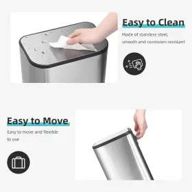 I618-12 GLOWSOL Bathroom Trash Gallon #3