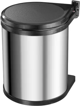 3555-101 HAILO Box Trash Gallon Lid Lift Edelstahl