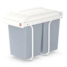 3659-001 HAILO Box Trash Cremewei Duo
