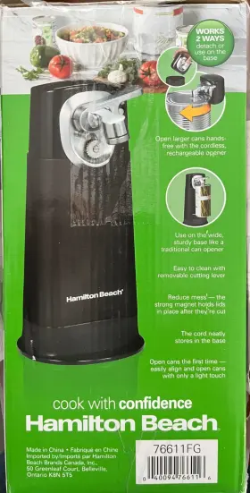 76611FG HAMILTON BEACH Electric Opener