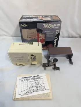 840AL HAMILTON BEACH Scovill Cabinet Electric Opener