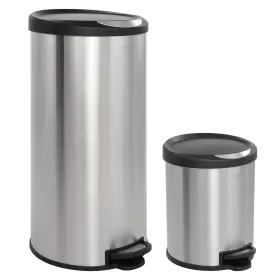 HPM1001A HAPPIMESS Oscar Round Step Trash Steel