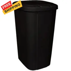 5229 HEFTY Touch Lid Trash Material