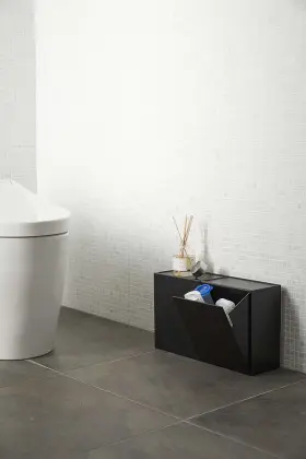 445031371362 TOWER Wall Storage Trash Tray Wastebasket #2