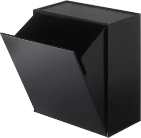 445031371362 TOWER Wall Storage Trash Tray Wastebasket