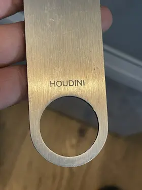 022578002668 HOUDINI Crosion Steel Bottle Opener Dishwasher #2