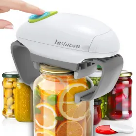 Instacan 445042261249 Automatic Jar Opener For Seniors With Arthritis Easy One-touch Operati