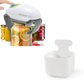 Instacan 6a16cb1dbfab7e386e652179 Higher Torque And One Touch Electric Jar Opener Easy Remove Almost Size Lid With