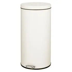 28895 INTERDESIGN Idesign Steel Gallon Kitchen Trash Cream