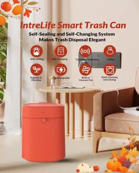 INTRE-02 INTRELIFE Automatic Trash Touchless Gallon Sealing #2
