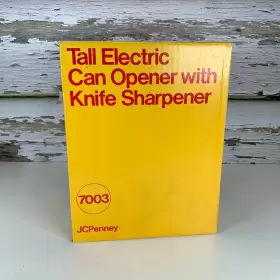 7003 JCPENNEY Electric Opener Knife Sharpener