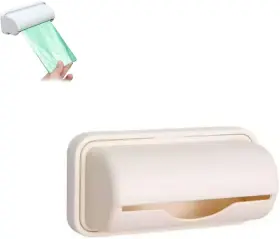 702999281384 JIZLAN Trash Bag Dispenser Adhesive Garbage