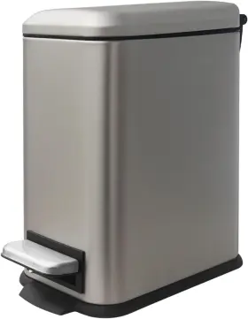 FBA-5L-GREY JM YIPENG Bathroom Trash Lid Gallon