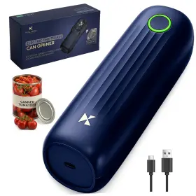 Kaldiro 726872150765 Electric Can Opener For Seniors One-touch Auto-stop Rechargeable Opens A
