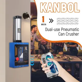 770523793566 KANBOL Pneumatic Crusher Soda Beer Air Smasher #2