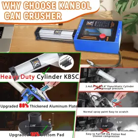 770523793566 KANBOL Pneumatic Crusher Soda Beer Air Smasher #3