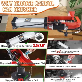 771077698369 KANBOL Pneumatic Crusher Recycling Soda Beer #3