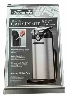 81101 KENMORE Sears Electric Opener Knife Sharpener Nos