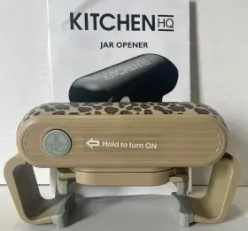 EJ101 KITCHEN HQ Automatic Battery Power Jar Opener Leopard