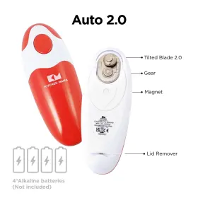 711216780001 KITCHEN MAMA Auto Electric Opener Refined Blade #2