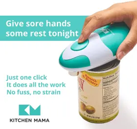 CO1100-T KITCHEN MAMA Automatic Electric Opener Food Safe #2
