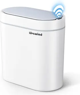 TC001 LOVEWIND Bathroom Trash Gallon Automatic Garbage